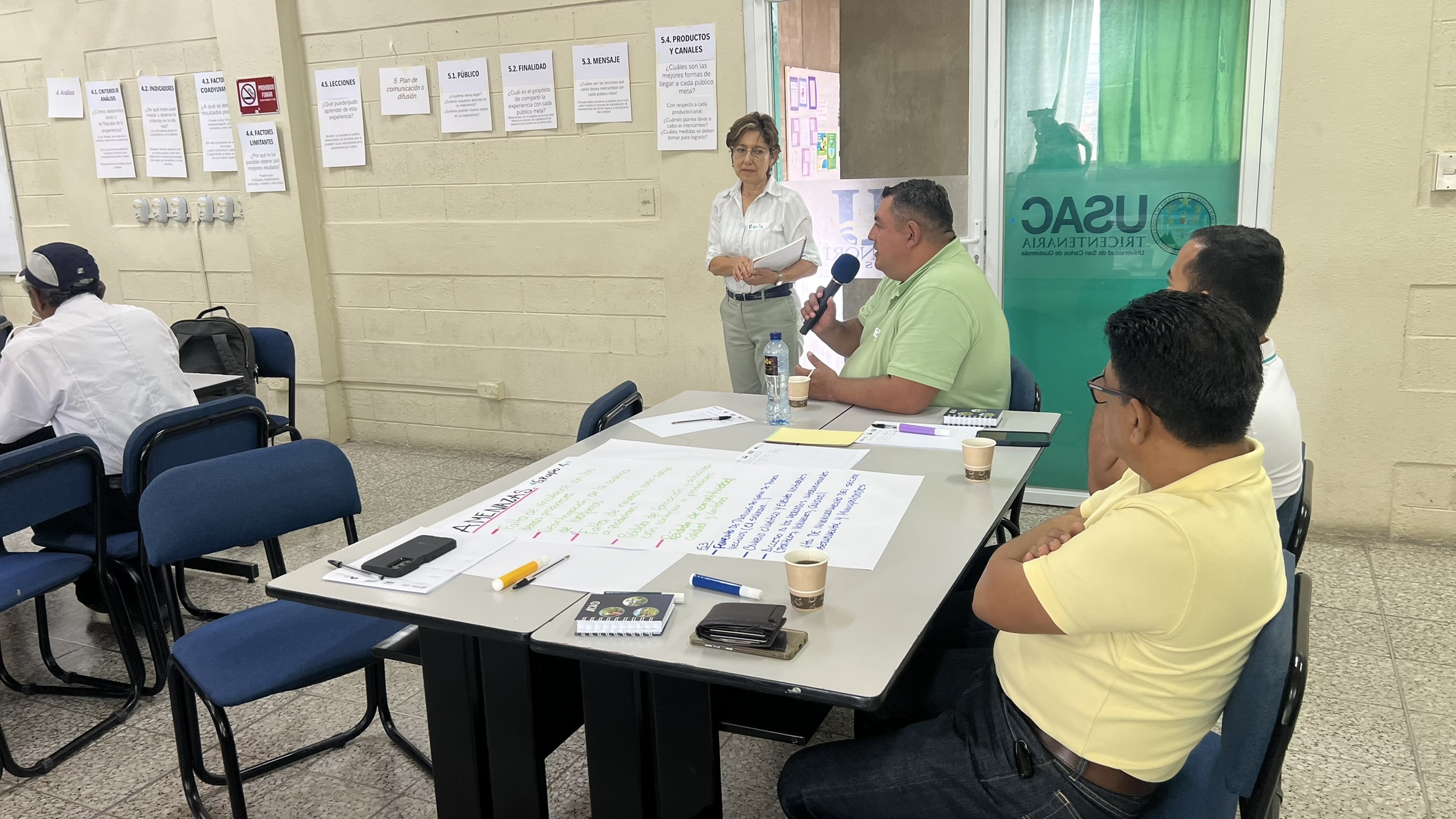 Productores cuentan su experiencia en el desarrollo de investigaciones en la cadena de loroco.