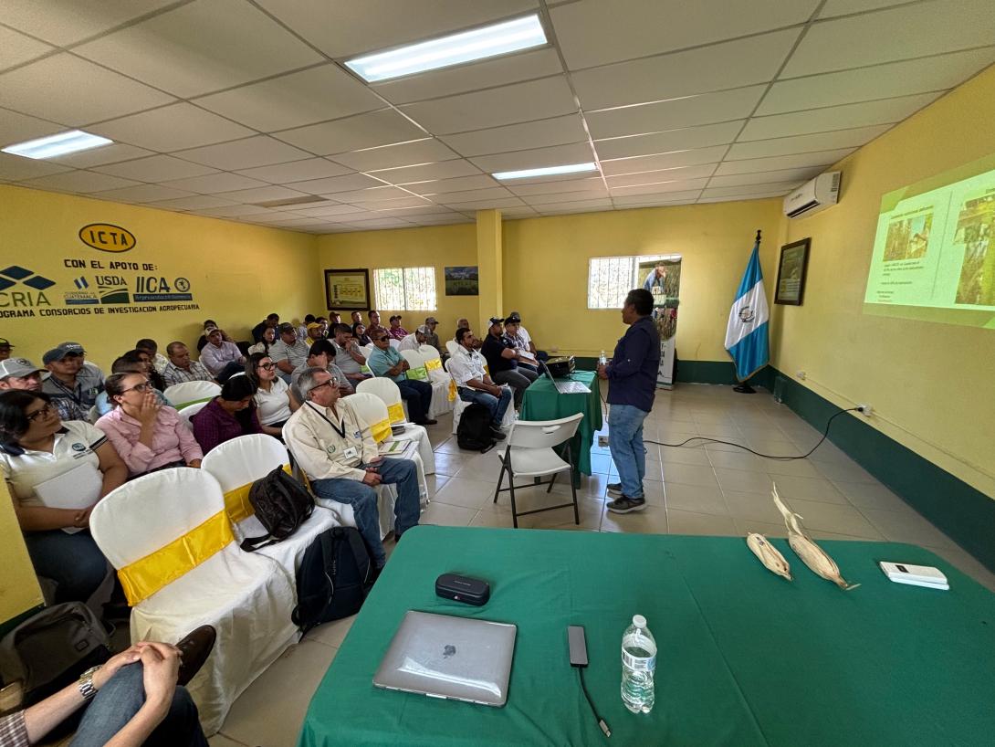 Capacitación realizada en ICTA CEPOR, Zacapa 