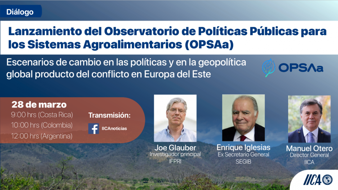 Lanzamiento del Observatorio de Políticas Públicas para los Sistemas Agroalimentarios (OPSAa)