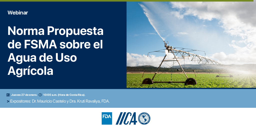 Norma Propuesta de FSMA sobre el Agua de Uso Agrícola